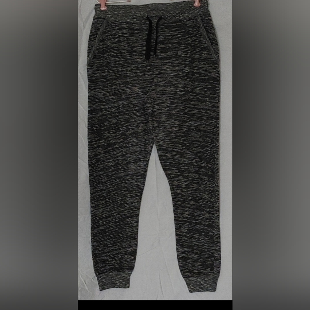 STARTING POINT GRAY MARBLE JOGGERS SZ MEDIUM